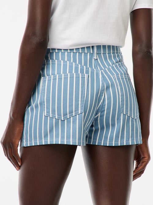 Short a rayas - Kiabi