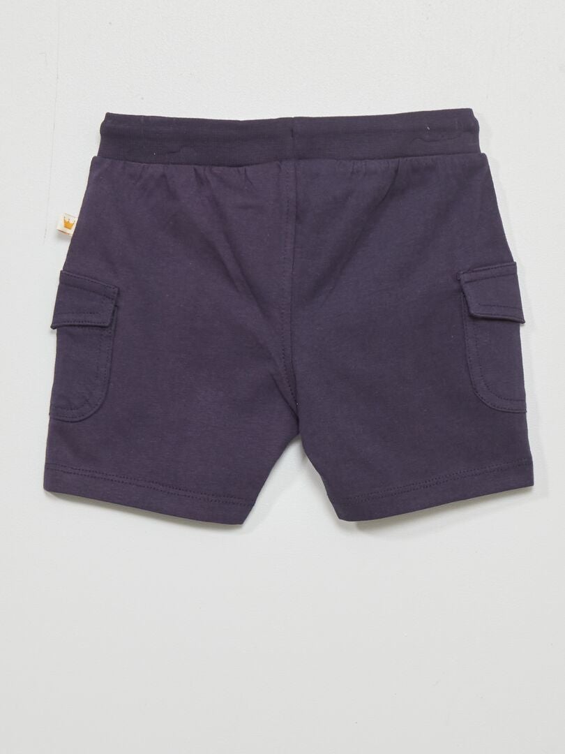 Short básico azul marino - Kiabi