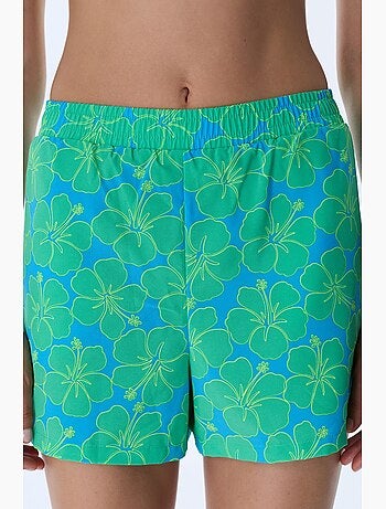 Short beralis con flores marinas penti