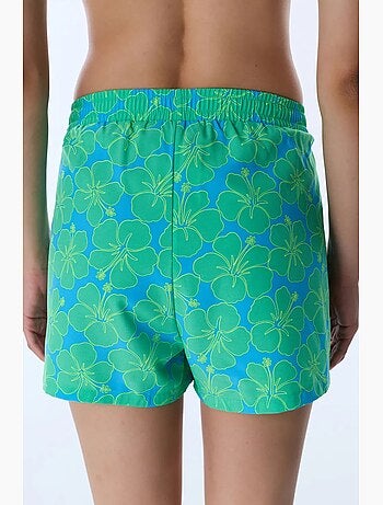 Short beralis con flores marinas penti