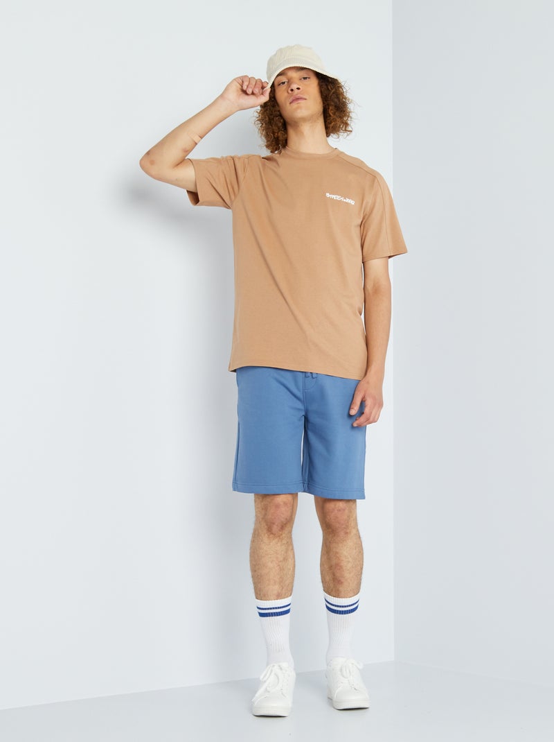 Short bermuda de chándal AZUL - Kiabi