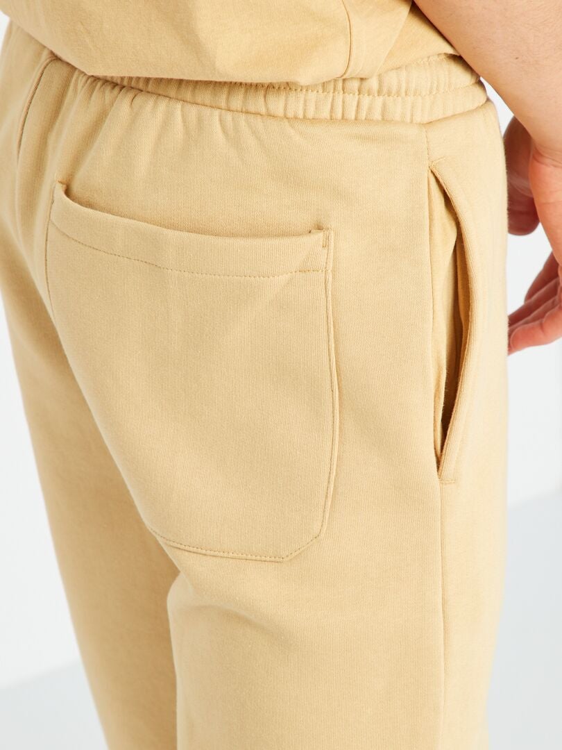 Short bermuda de felpa BEIGE - Kiabi