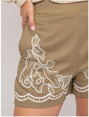Short bordado XACOURE