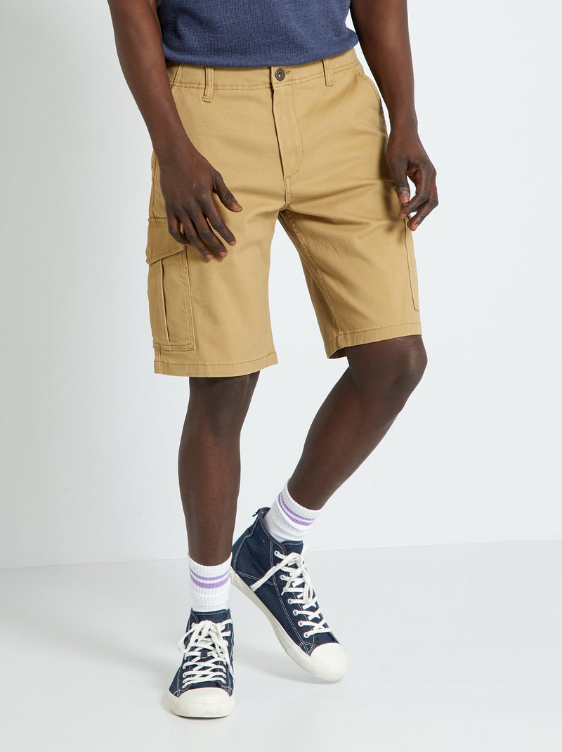 Short cargo 'Produkt' beige - Kiabi