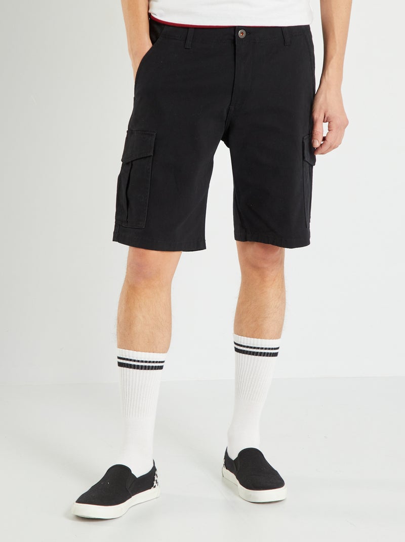Short cargo 'Produkt' negro - Kiabi