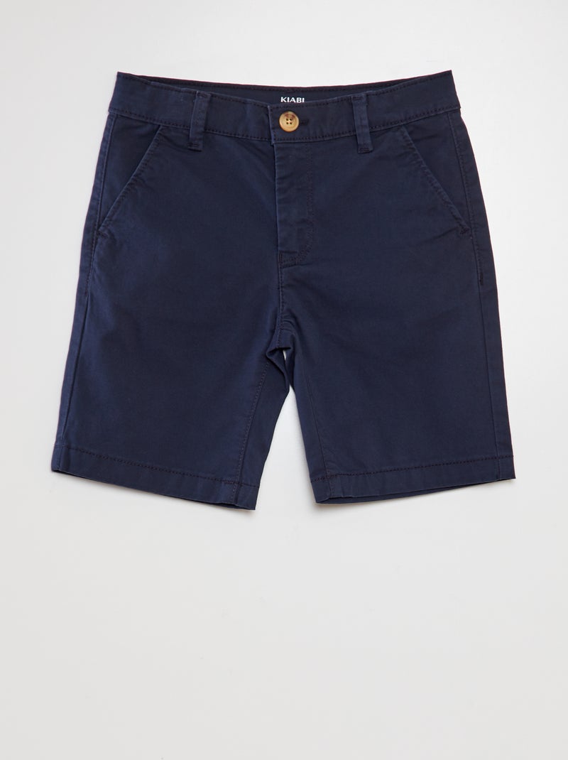 Short chino azul - Kiabi