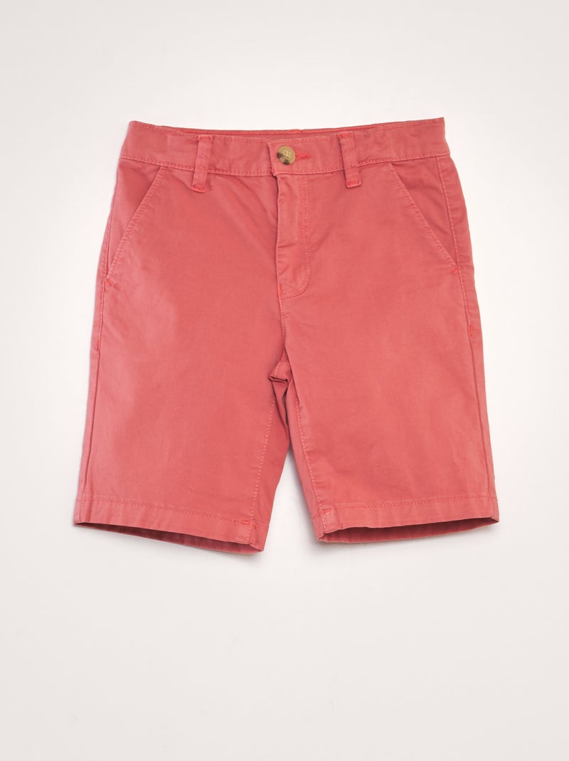 Short chino NARANJA - Kiabi