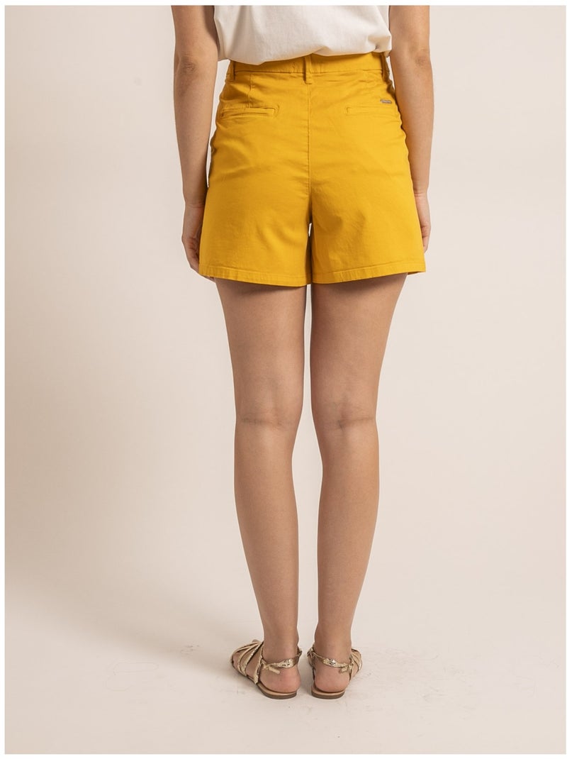 Short chino XIMENA Mostaza - Kiabi