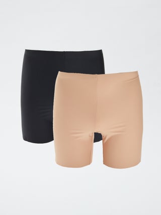 Short ciclista antirrozaduras de microfibra