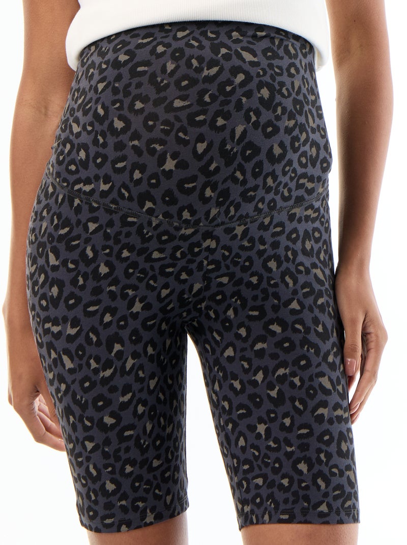 Short ciclista de embarazo Gris - Kiabi