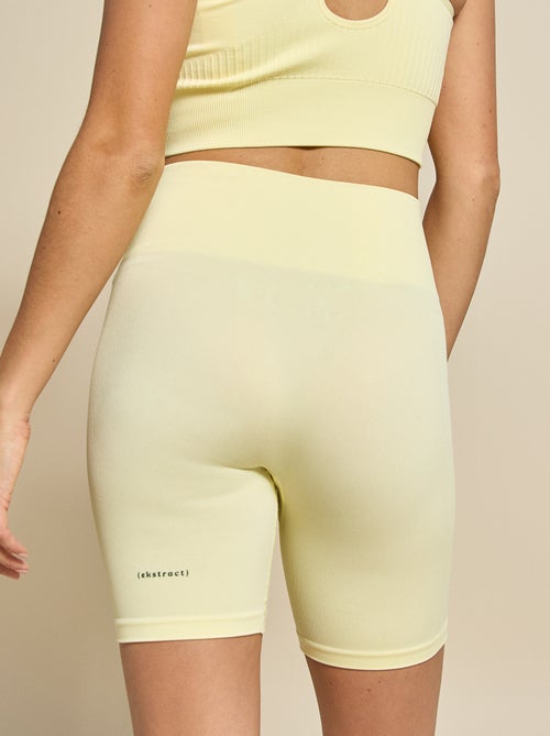 Short ciclista deportivo sin costuras - (ekstract) - Kiabi