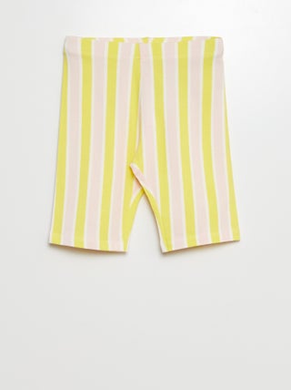 Short ciclista estampado all over