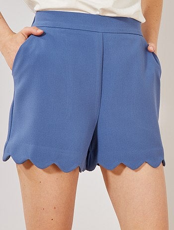 Short con acabado festoneado - Kiabi