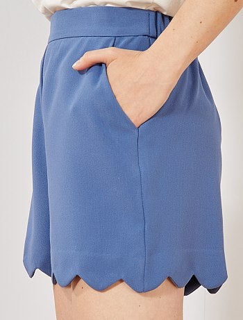 Short con acabado festoneado - Kiabi