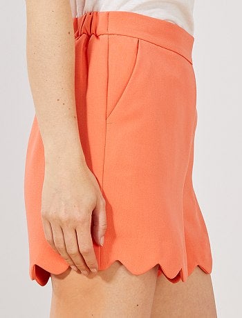 Short con acabado festoneado - Kiabi