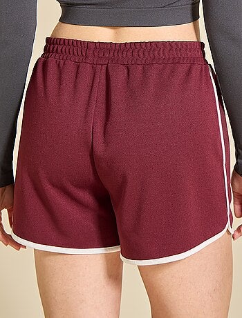 Ekstract - Short con bordes contrastados