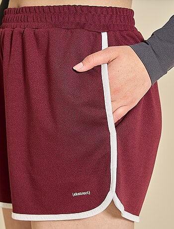 Ekstract - Short con bordes contrastados