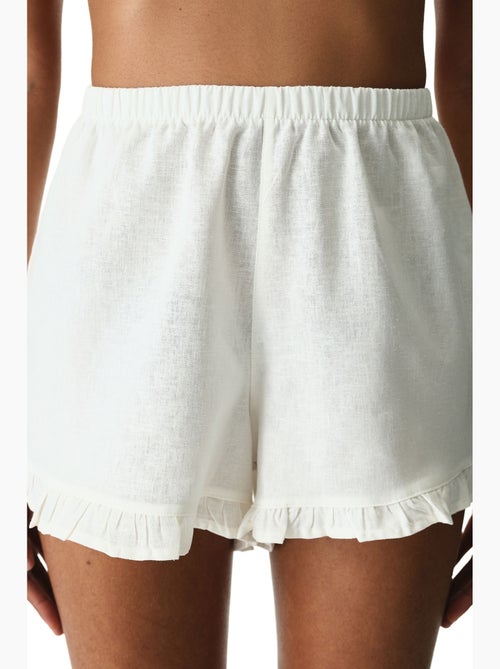Short con volantes penti - Kiabi