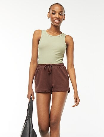 Short corto de chándal ligero liso