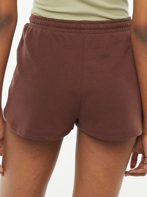 Short corto de chándal ligero liso - Kiabi