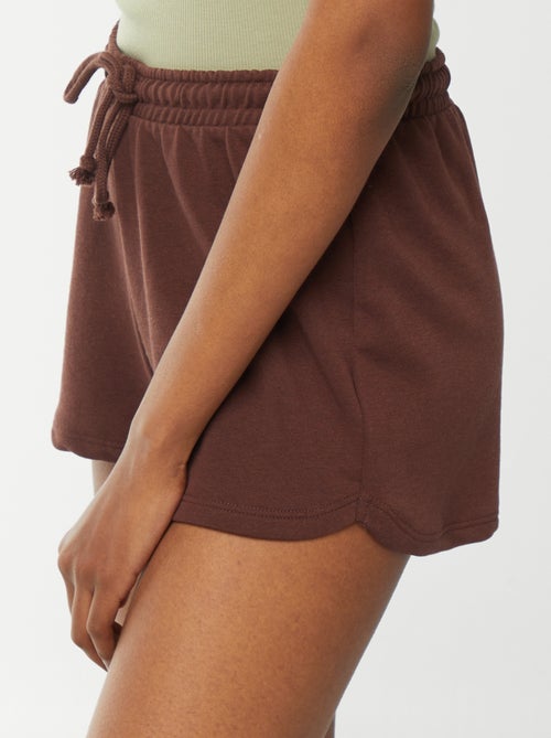 Short corto de chándal ligero liso - Kiabi