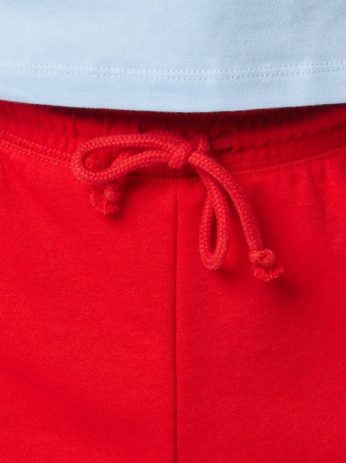 Short corto de chándal ligero liso - Kiabi