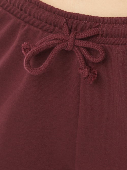 Short corto de chándal ligero liso - Kiabi