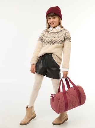 Short corto de polipiel