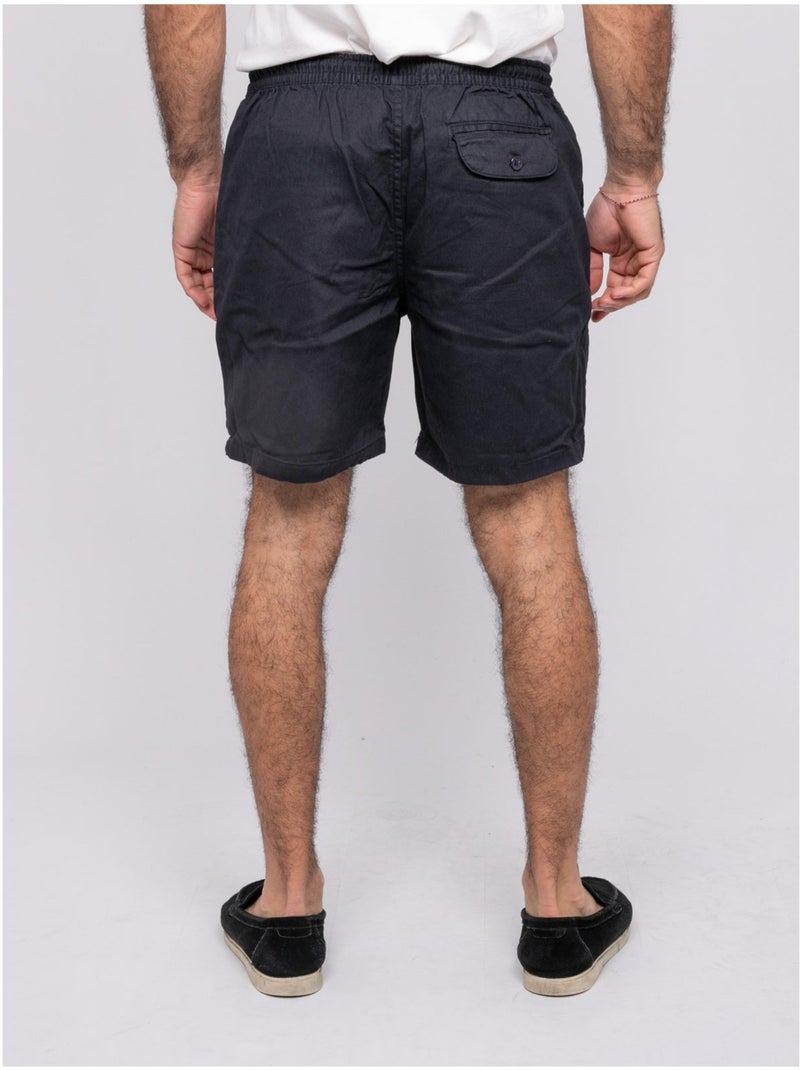 Short de algodón CASSIS Azul marino - Kiabi