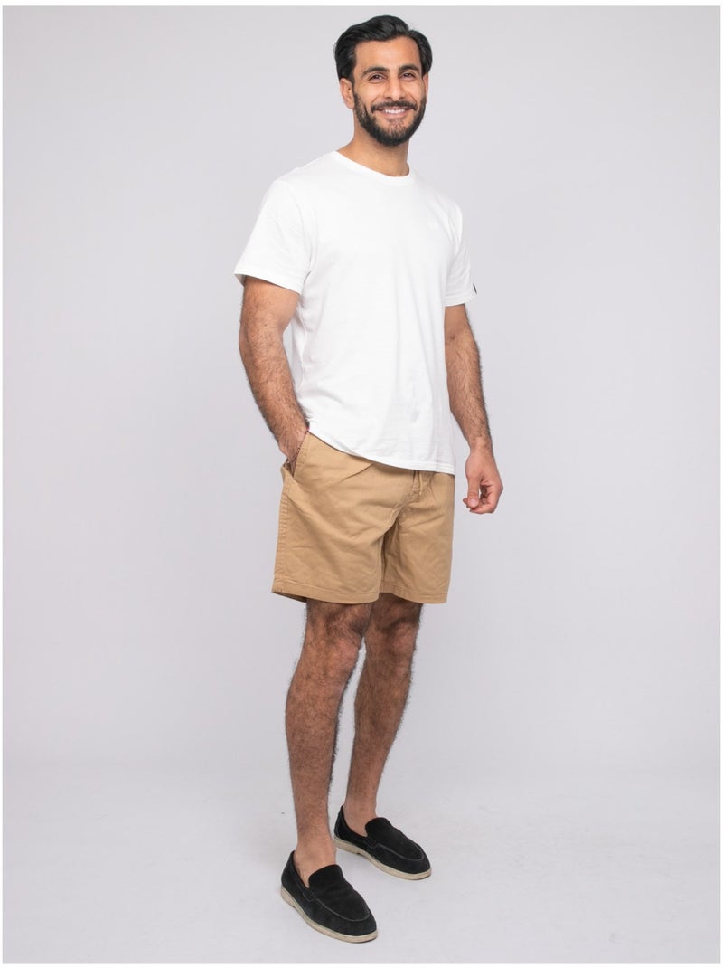 Short de algodón CASSIS Marrón - Kiabi
