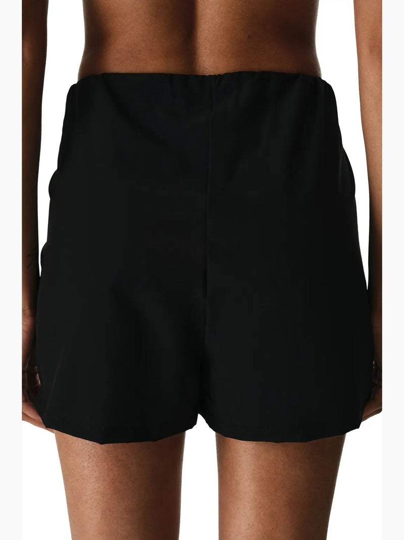 Short de baño de mujer skirt deniz penti Negro - Kiabi