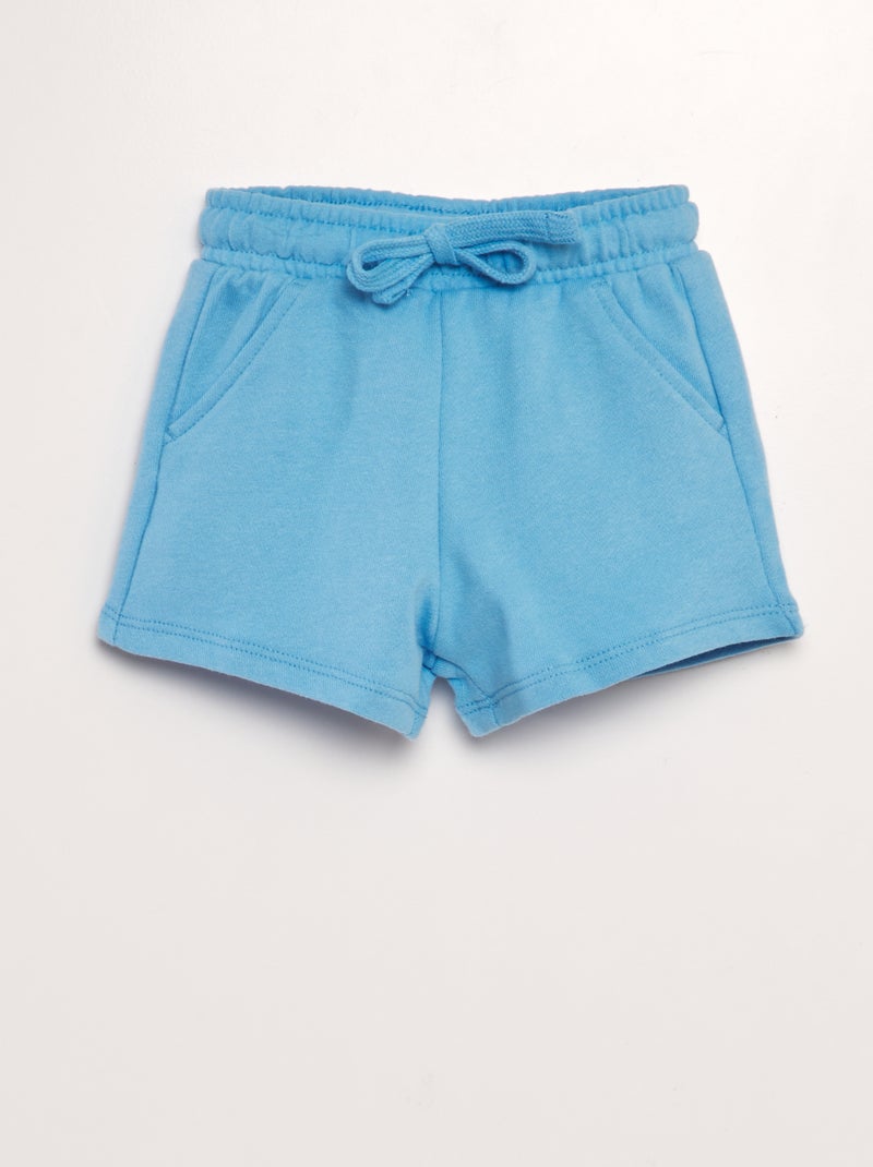 Short de chándal AZUL - Kiabi
