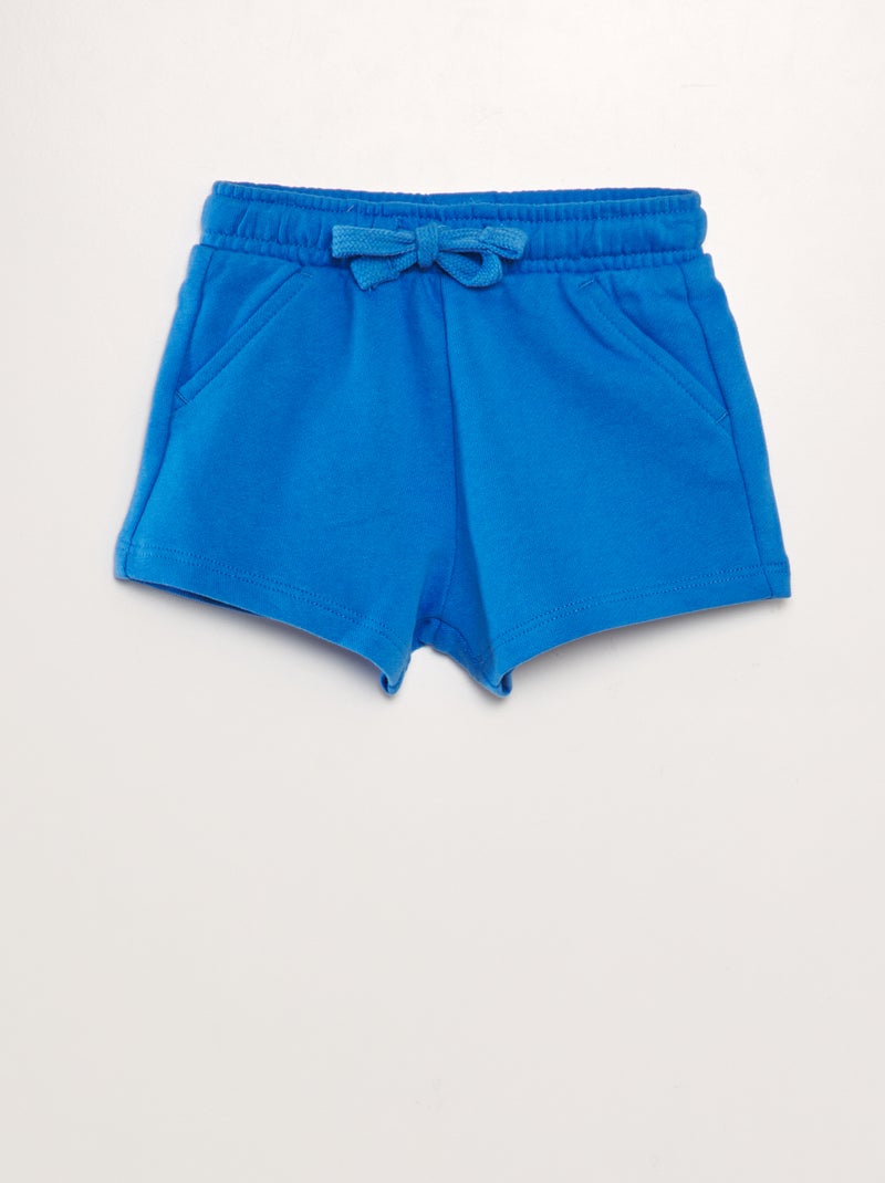 Short de chándal AZUL - Kiabi