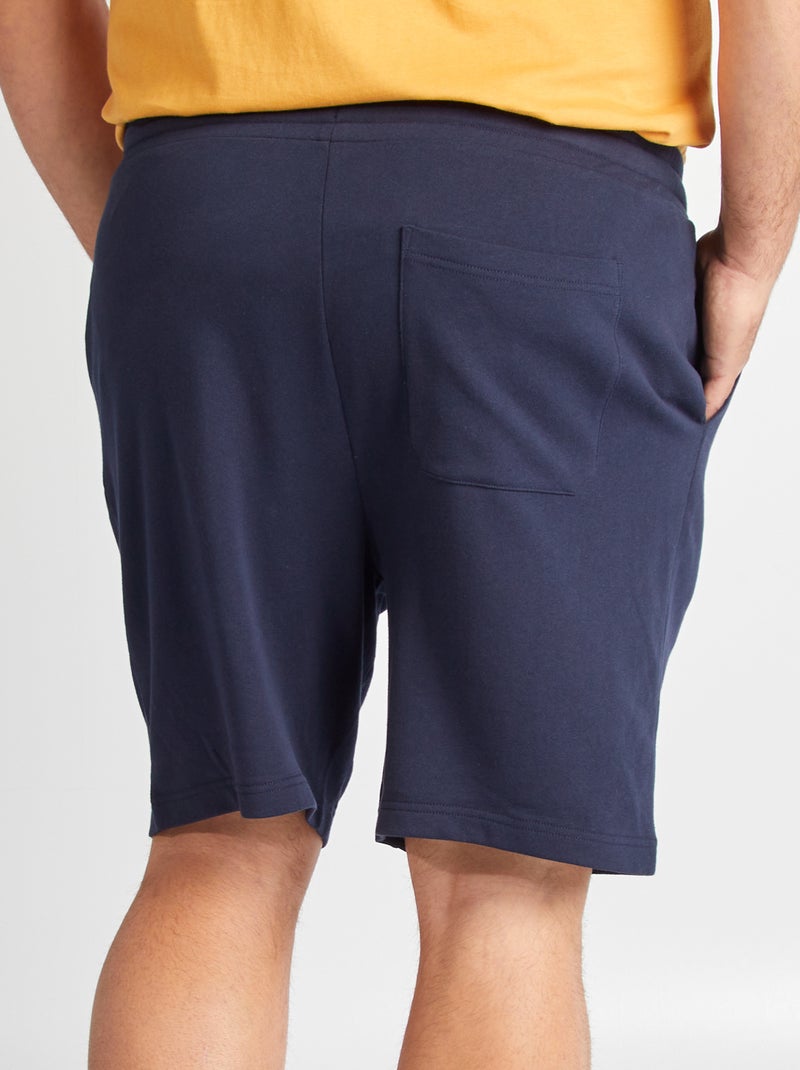 Short de chándal azul - Kiabi