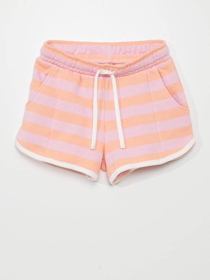 Short de chándal BLANCO - Kiabi