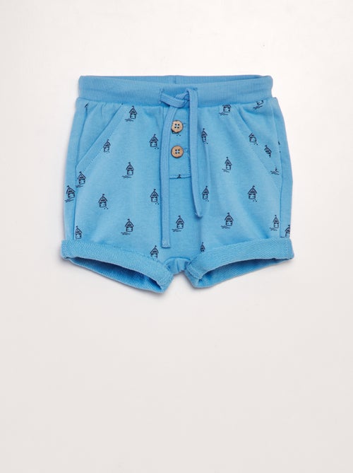 Short de chándal con estampado - Kiabi