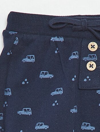 Short de chándal estampado