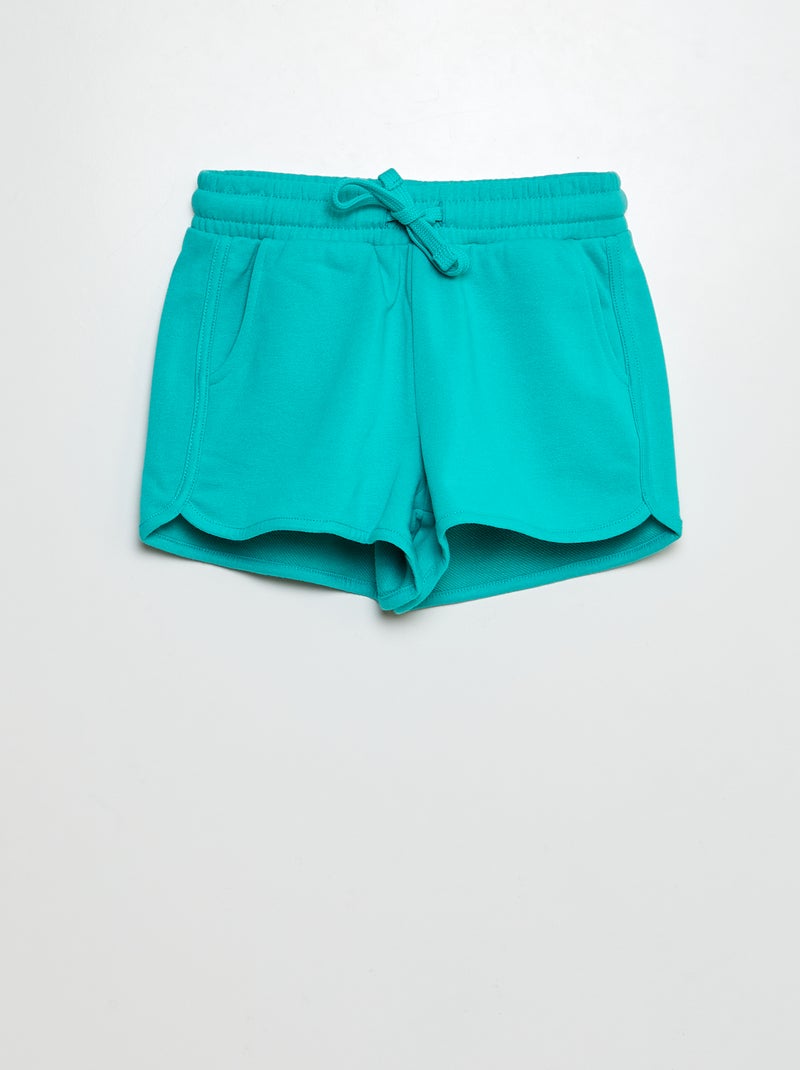 Short de chándal fino VERDE - Kiabi