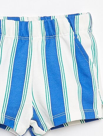 Short de chándal ligero con estampado