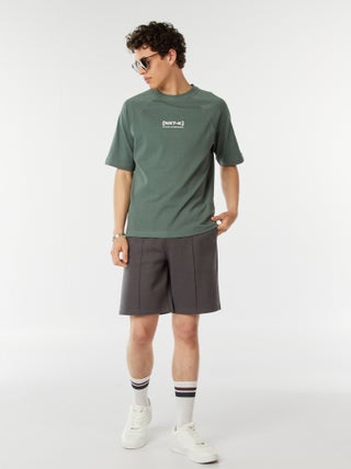 Short de chándal ligero liso
