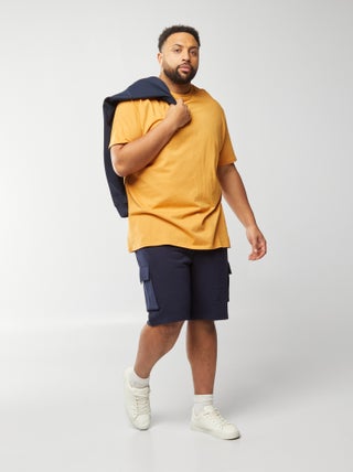 Short de chándal ligero multibolsillos