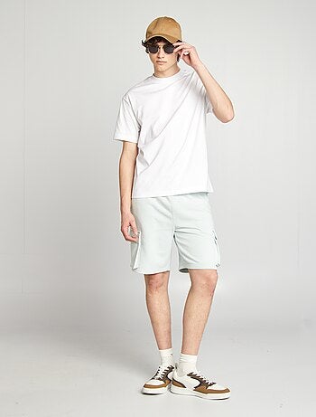 Short de chándal ligero multibolsillos