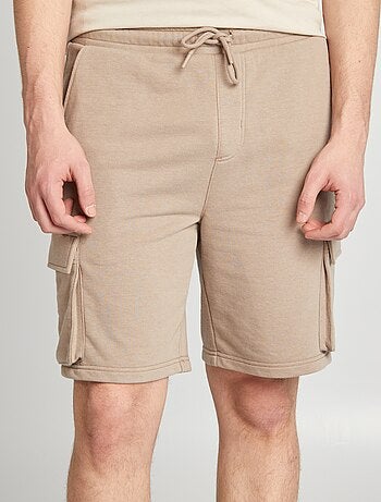 Short de chándal ligero multibolsillos