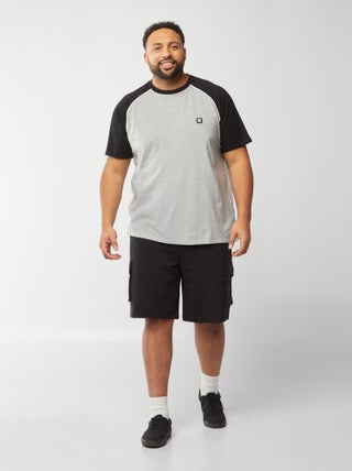 Short de chándal ligero multibolsillos