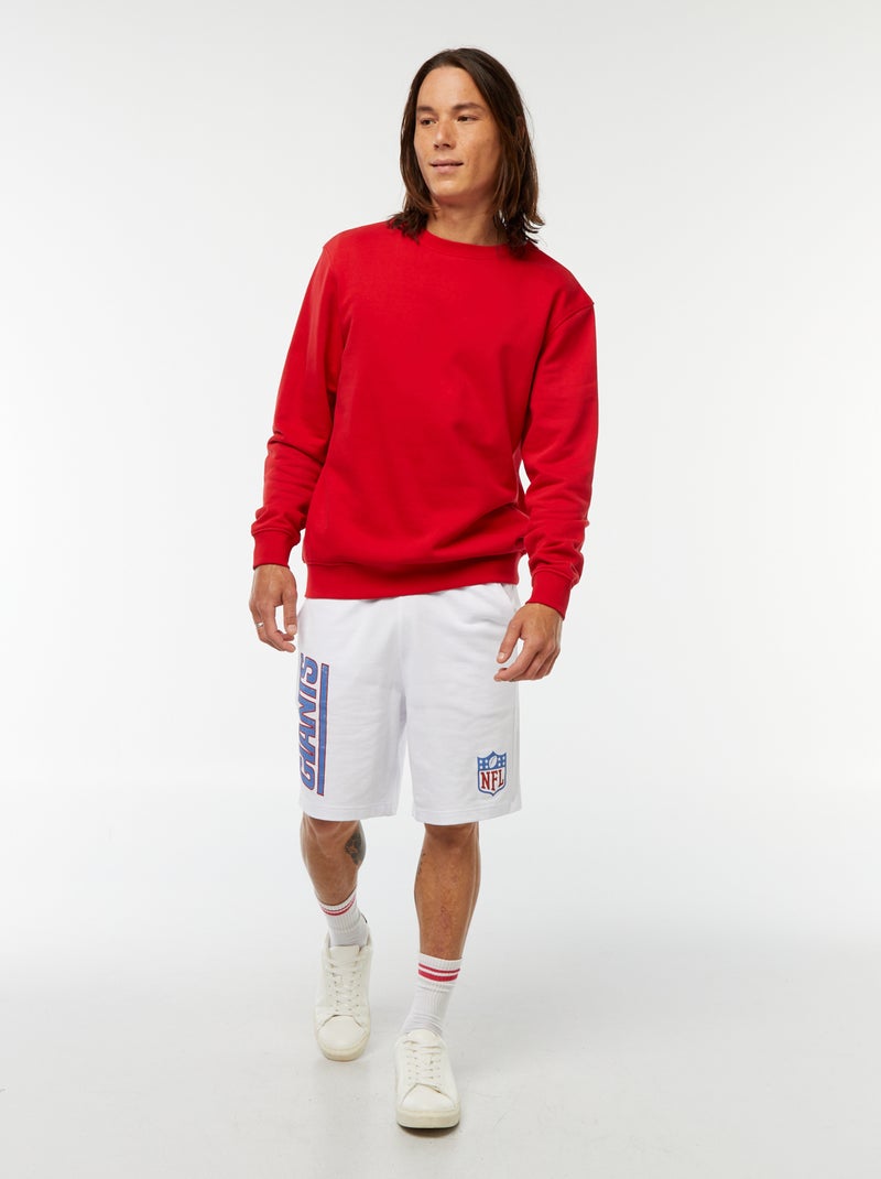 Short de chándal ligero 'NFL' blanco - Kiabi