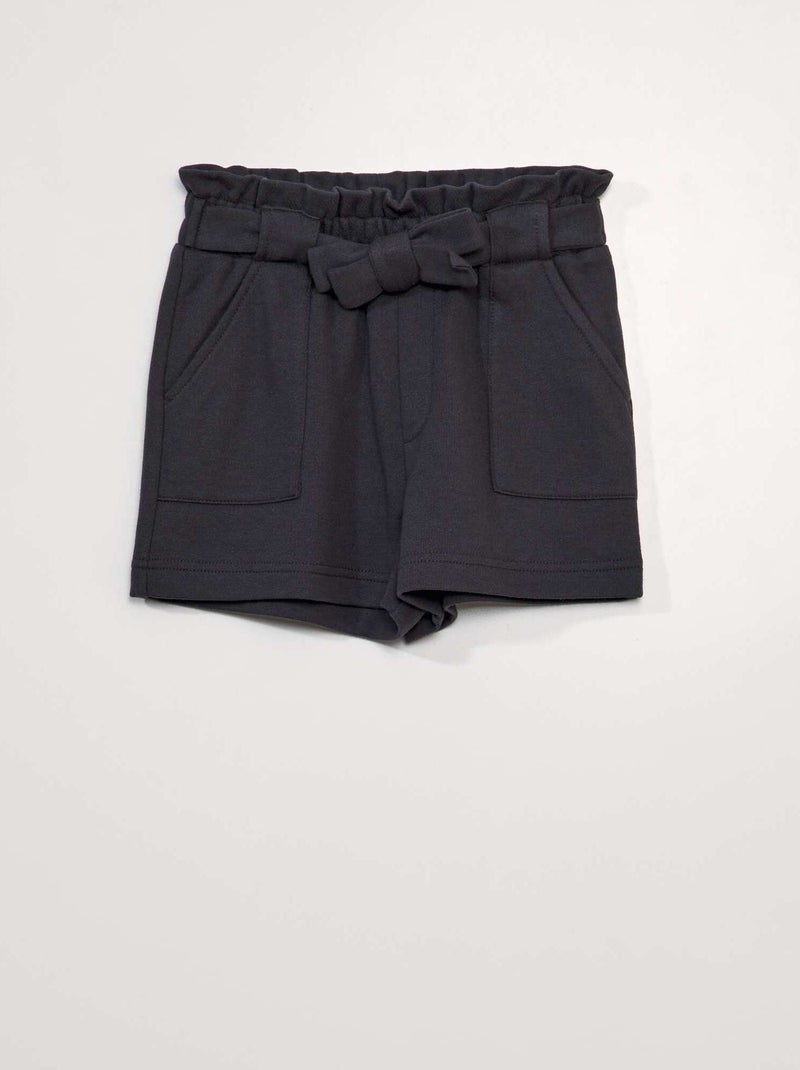 Short de chándal NEGRO - Kiabi
