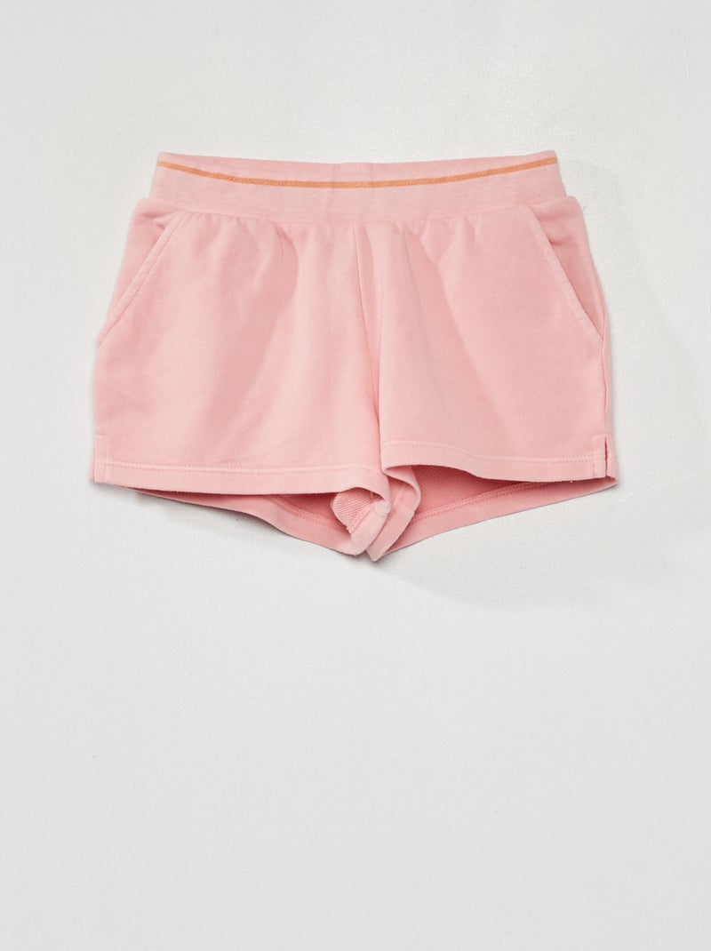 Short de chándal ROSA - Kiabi