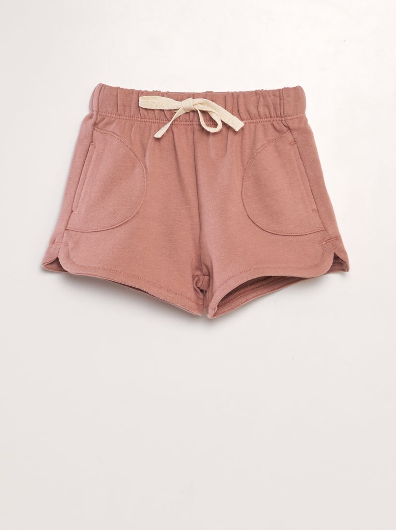 Short de chándal ROSA - Kiabi
