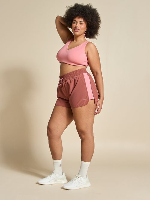 Short de deporte color block - (ekstract) - Kiabi