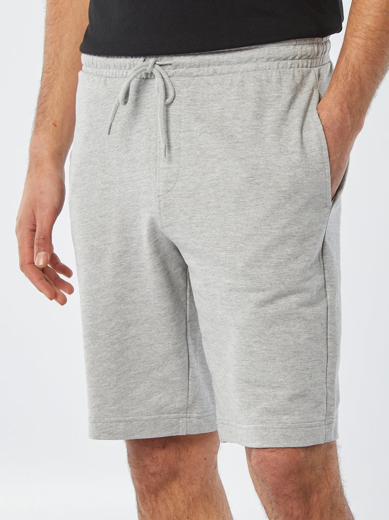 Short de deporte estilo jogger GRIS - Kiabi